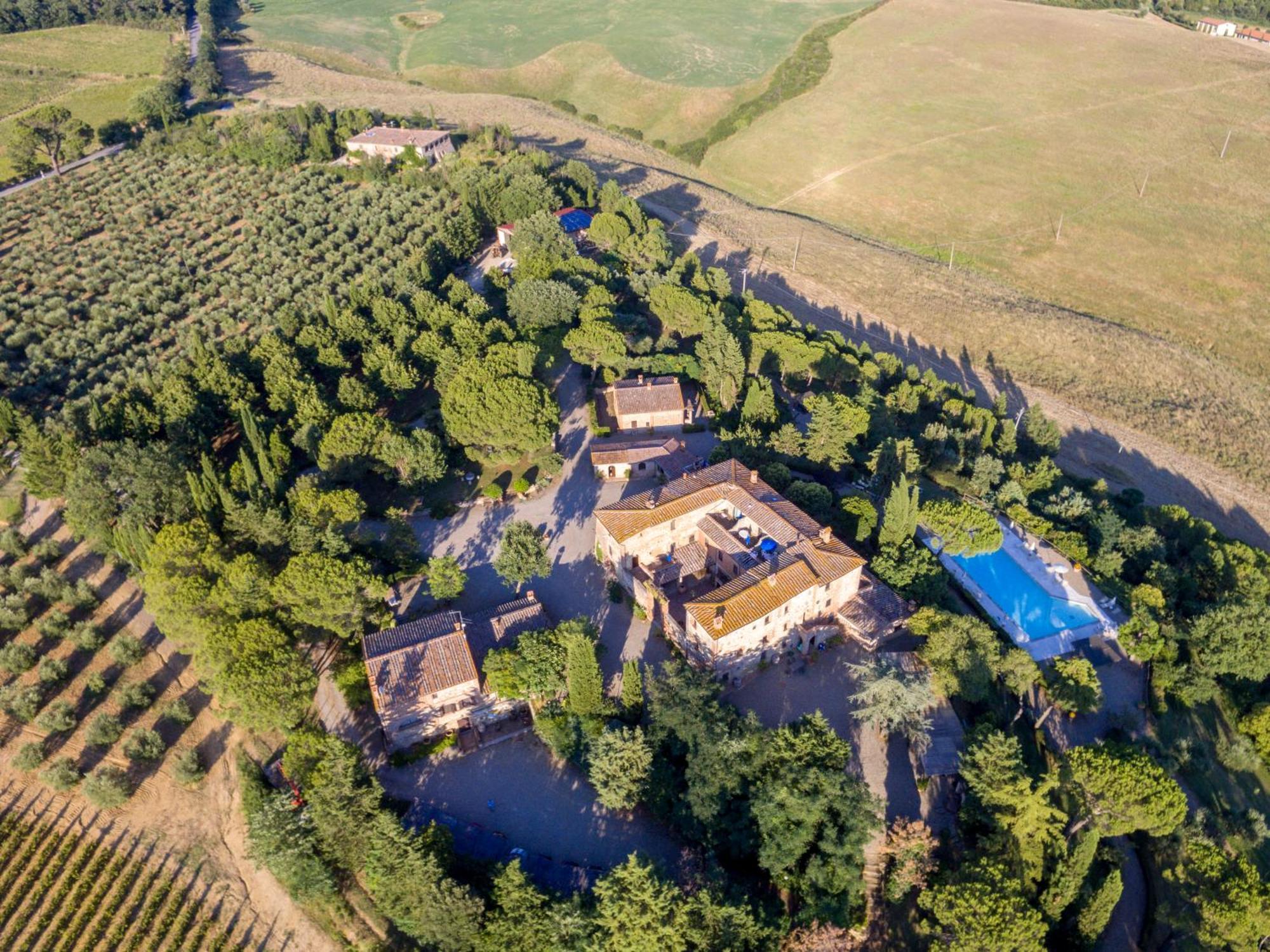 Agriturismo Pometti - Fattoria La Selva Trequanda Exteriör bild
