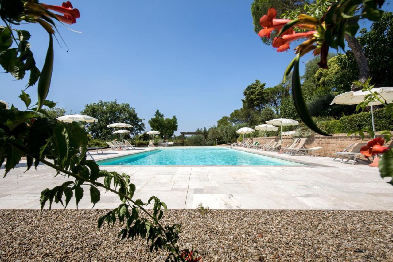 Agriturismo Pometti - Fattoria La Selva Trequanda Exteriör bild