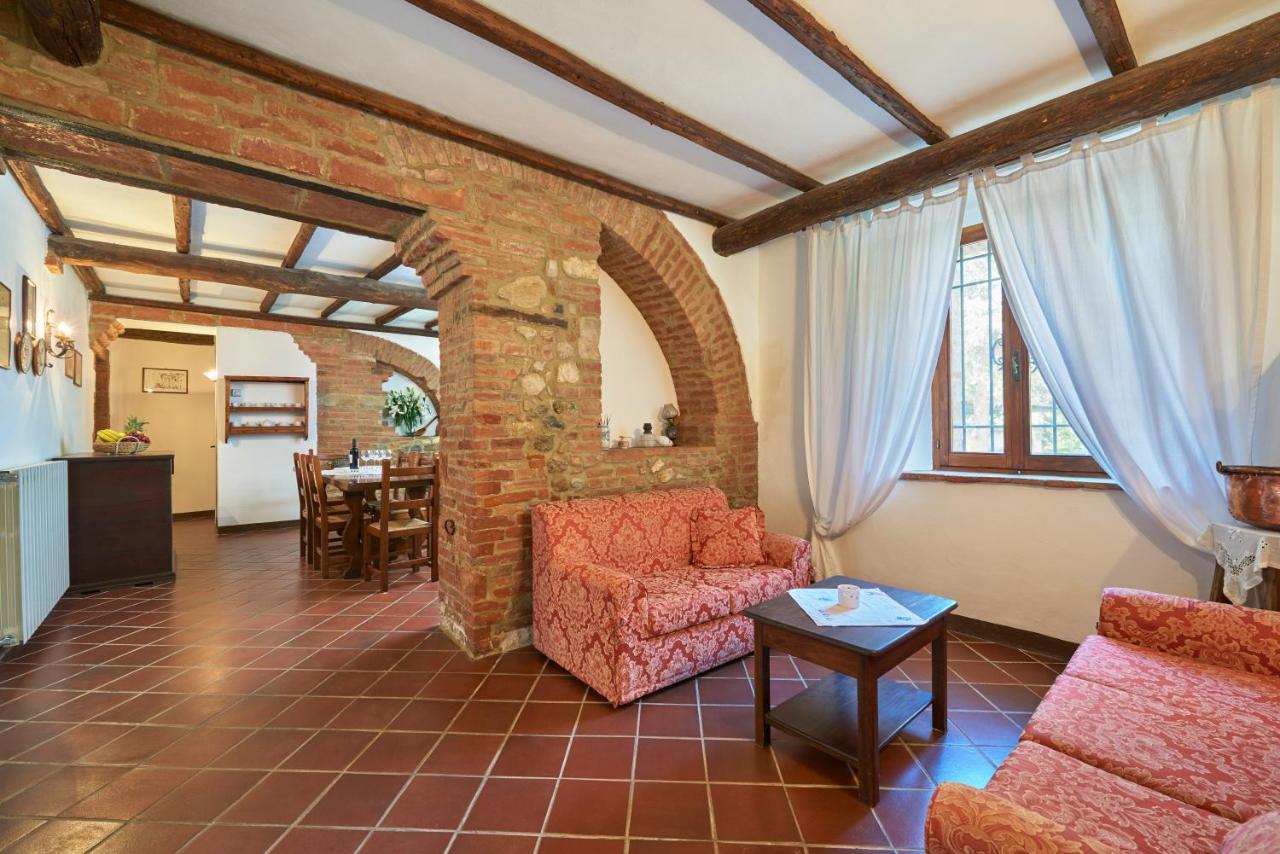 Agriturismo Pometti - Fattoria La Selva Trequanda Exteriör bild